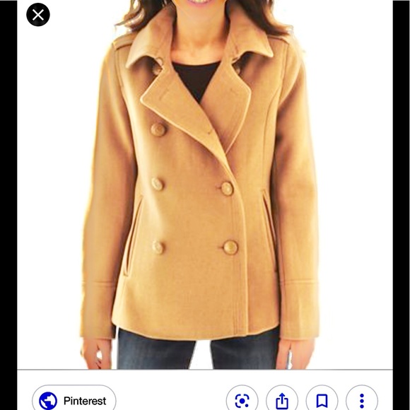 jcpenney Jackets & Blazers - Women’s pea coat